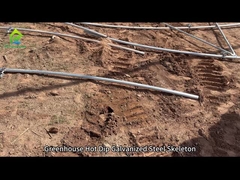 Gewächshaus-Hot Dip galvanisiertes Skelett