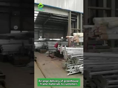 Versenden Sie das Gewächshaus noch heute an den Kunden!