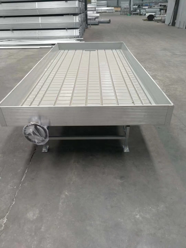 Wachsen Sie Tabellen-Flut-Tray Rolling Ebb And Flow-Bank für Blumen-Gewächshaus-Sämling