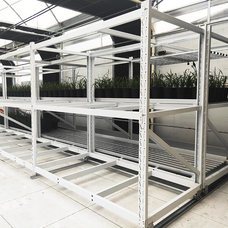 Innenraum-Doppelschicht-Gemüse-Heilkräuter-Grower-Rack für vertikalen Anbau
