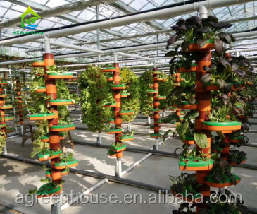Nahrungsmittelgrad 3.0-5.0mm starke Wasserkulturgosse PVCs NFT für Erdbeeren