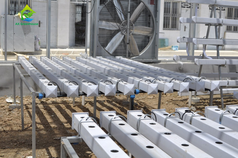 Soilless Indoor Farming Erdbeeren wachsen PVC-Rohr für Hydroponik NFT-System zum Verkauf